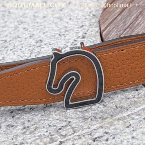에르메스 송아지가죽 버클 리버서블 벨트 Hermes Calfskin Buckle Reversible Belt 2.5cm