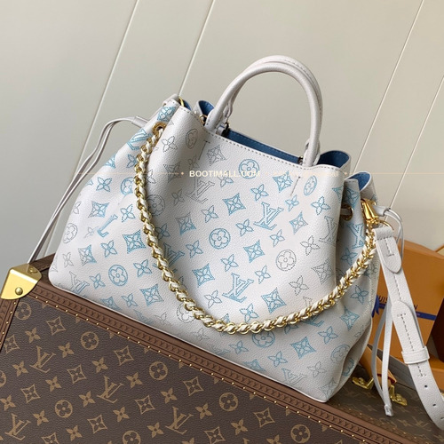 루이비통 벨라 펀칭 레더 그라데이션 토트백 Louis Vuitton Bella Perforated Leather Degrade Tote Bag M12127 32cm