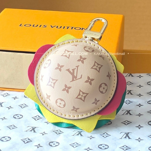 루이비통 버거 모노그램 레더 체인 참 Louis Vuitton Burger Monogram Leather Chain Charm M02550