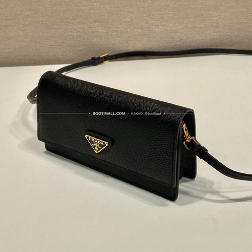 Prada Saffiano Leather Mini Phone Bag 프라다 사피아노 미니 폰백 1NF059 18cm