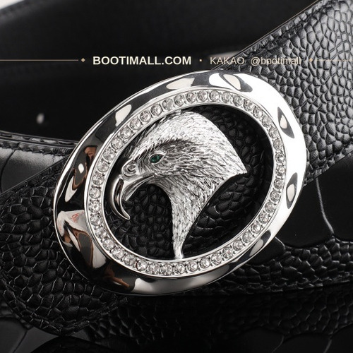 스테판 카프스킨 플레이트 버클 리버서블 벨트 Stephan Calfskin Plate Buckle Reversible Belt 3.8cm