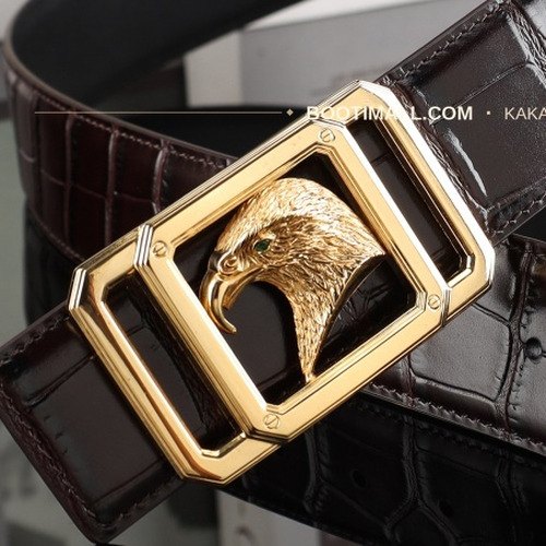 스테판 카프스킨 플레이트 버클 리버서블 벨트 Stephan Calfskin Plate Buckle Reversible Belt 3.8cm