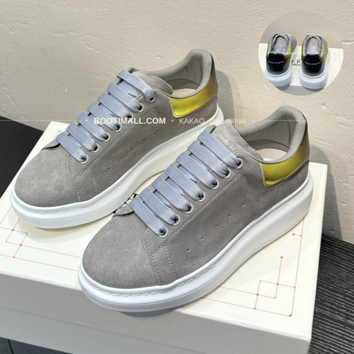 Alexander McQueen Oversized Sneaker White Leather 553770WHGP5 알렉산더 맥퀸 오버사이즈 스니커즈 화이트 레더